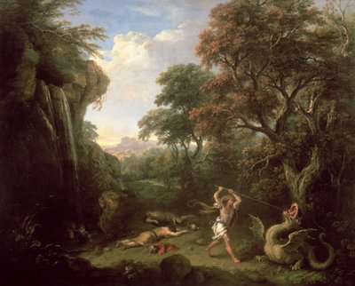 Cadmo e il drago da Francesco Zuccarelli
